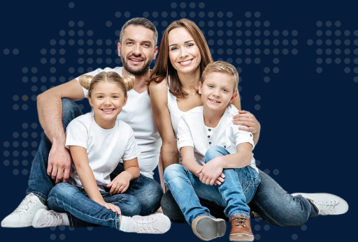 Famille heureuse