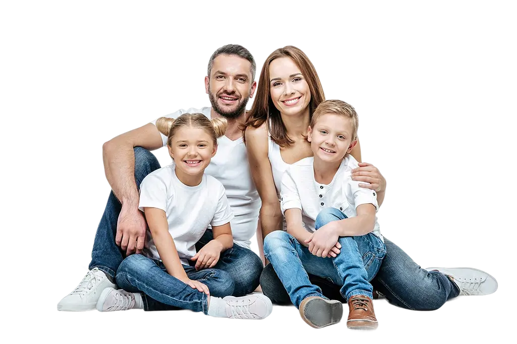 Famille heureuse